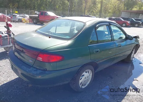 1999 Ford Escort Lx from USA, damaged, VIN 1FAFP10P9XW186384